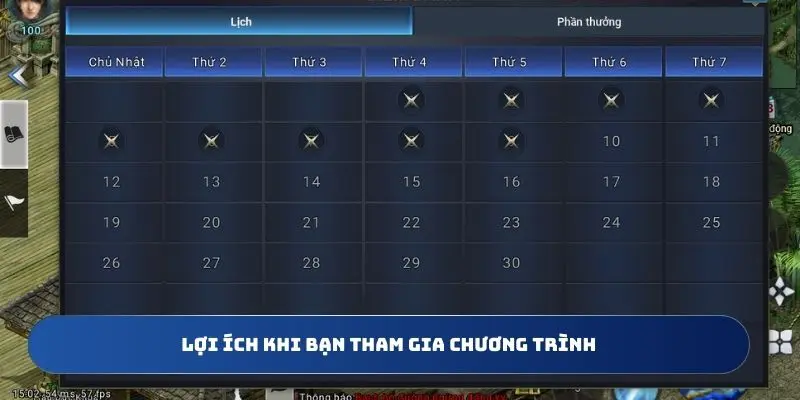 Lợi ích khi bạn tham gia chương trình