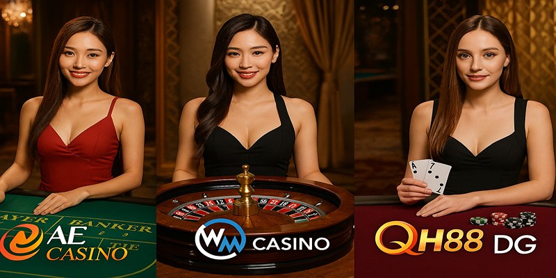 Tổng hợp các sảnh cược casino QH88 với đa dạng trò chơi hấp dẫn